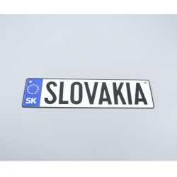 Ozdobná tabuľka "SLOVAKIA"