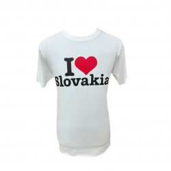 Tričko "I LOVE SLOVAKIA" (M)