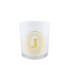 Vôňa: vanilka
Farba: biela
Obsah balenia: 1 ks sviečka v skle
Hmotnosť balenia: +/- 485 g
Vyrobené: India