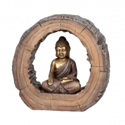 Budha sediaci na kmeni