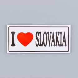 Magnetky "I LOVE SLOVAKIA"...