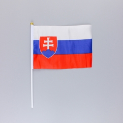 Vlajky "SLOVAKIA" malé (12 ks)