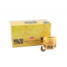 Ručne šúľané
Vôňa: Palo santo
Obsah balenia: 40 kužeľov
Obsah kartónu: 12 balení
Hmotnosť kartónu: +/- 1.500 g
Vyrobené: India